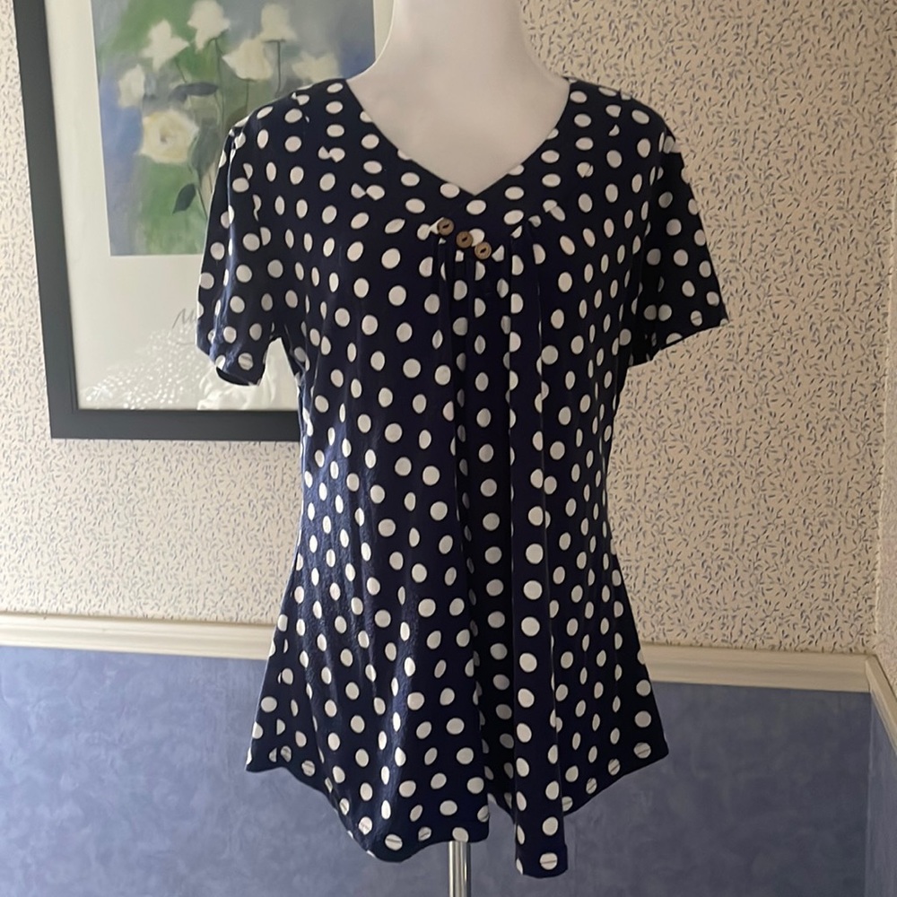 Short sleeve tunic top
